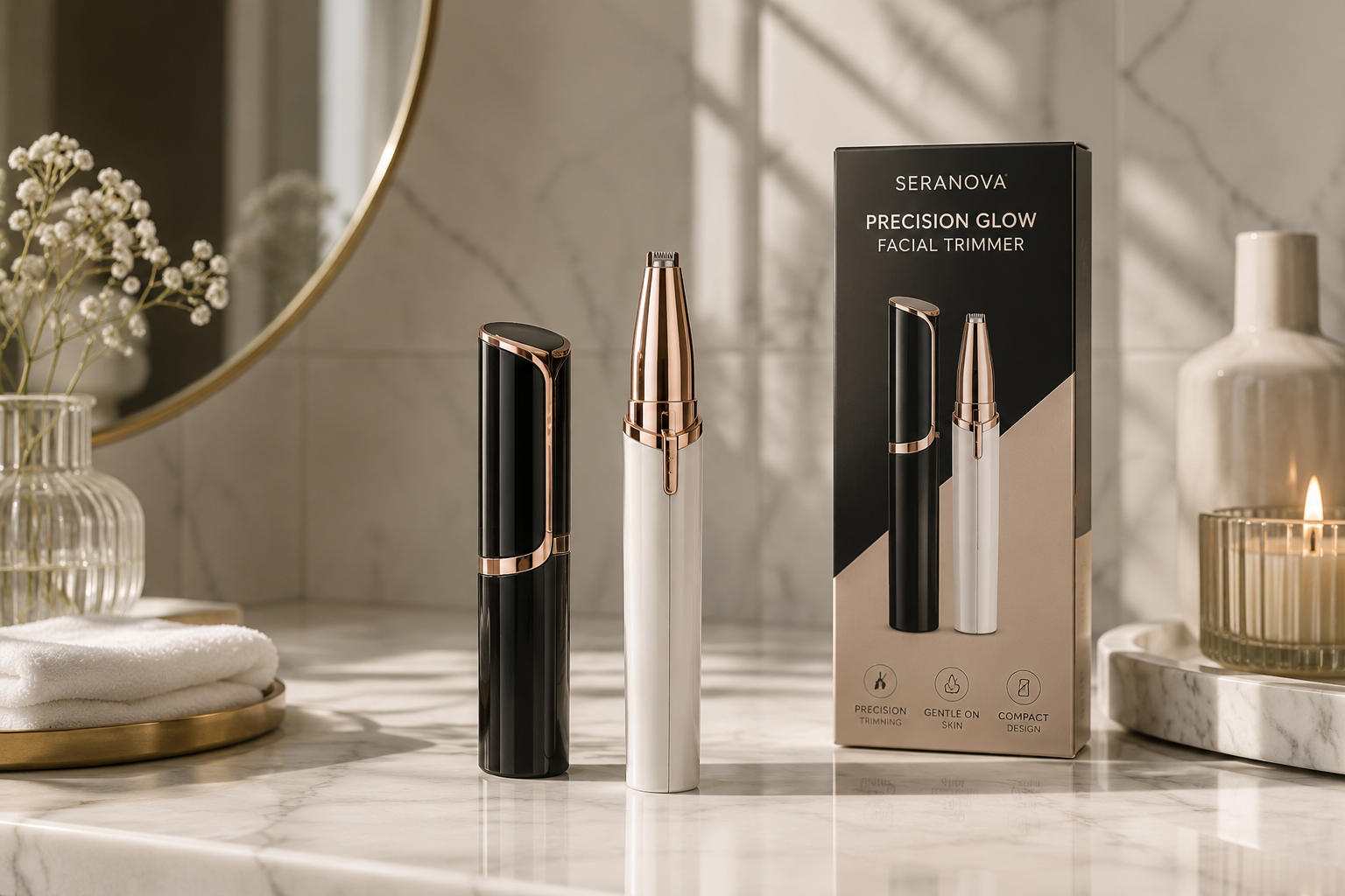 Seranova Precision Glow Facial Trimmer — HR1003