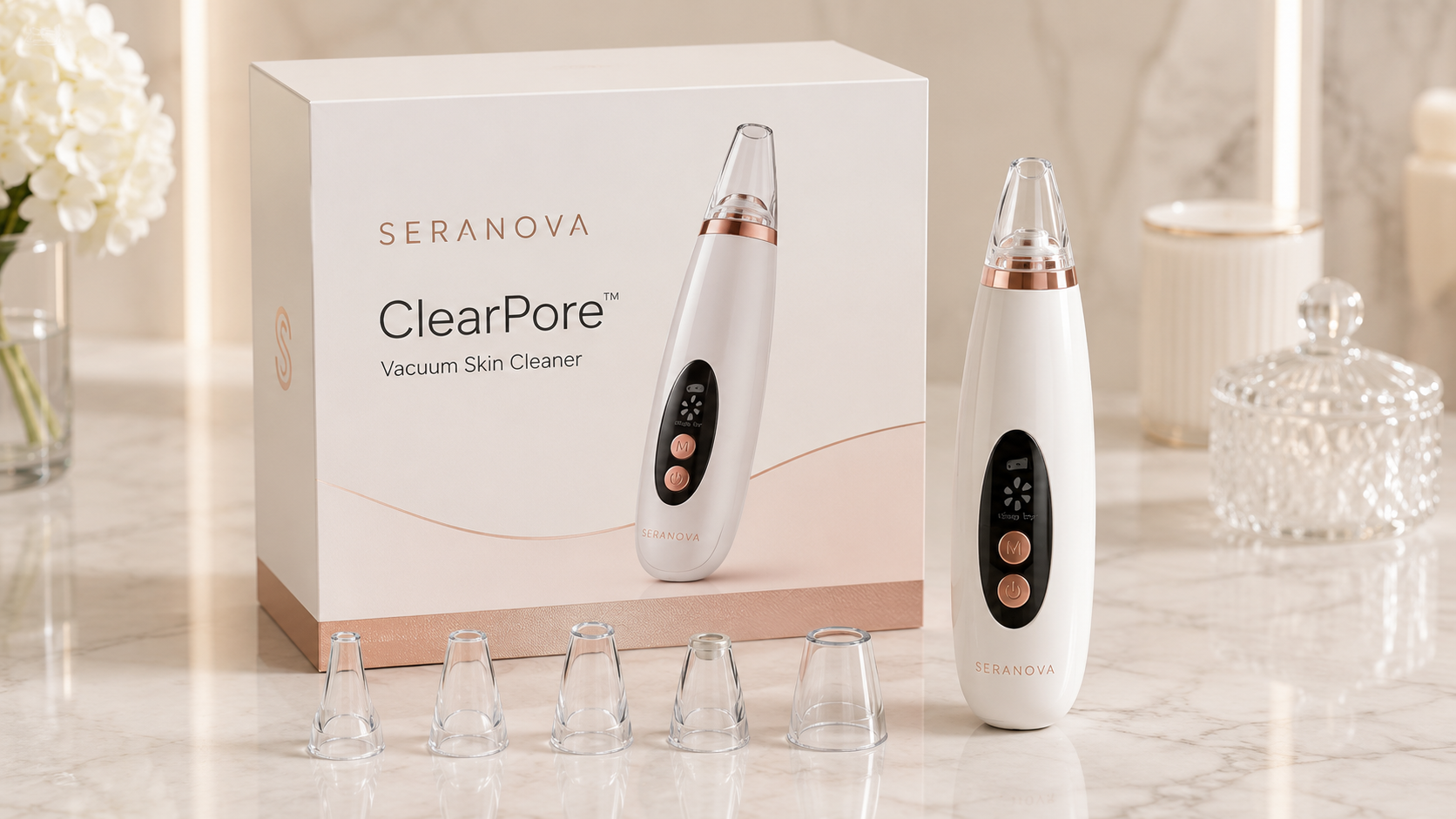 Seranova ClearPore™ Vacuum Skin Cleaner — SK1010