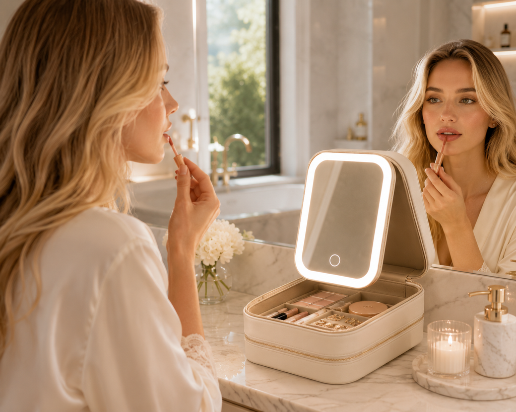 Seranova LumiCase Vanity Organizer — AC1002
