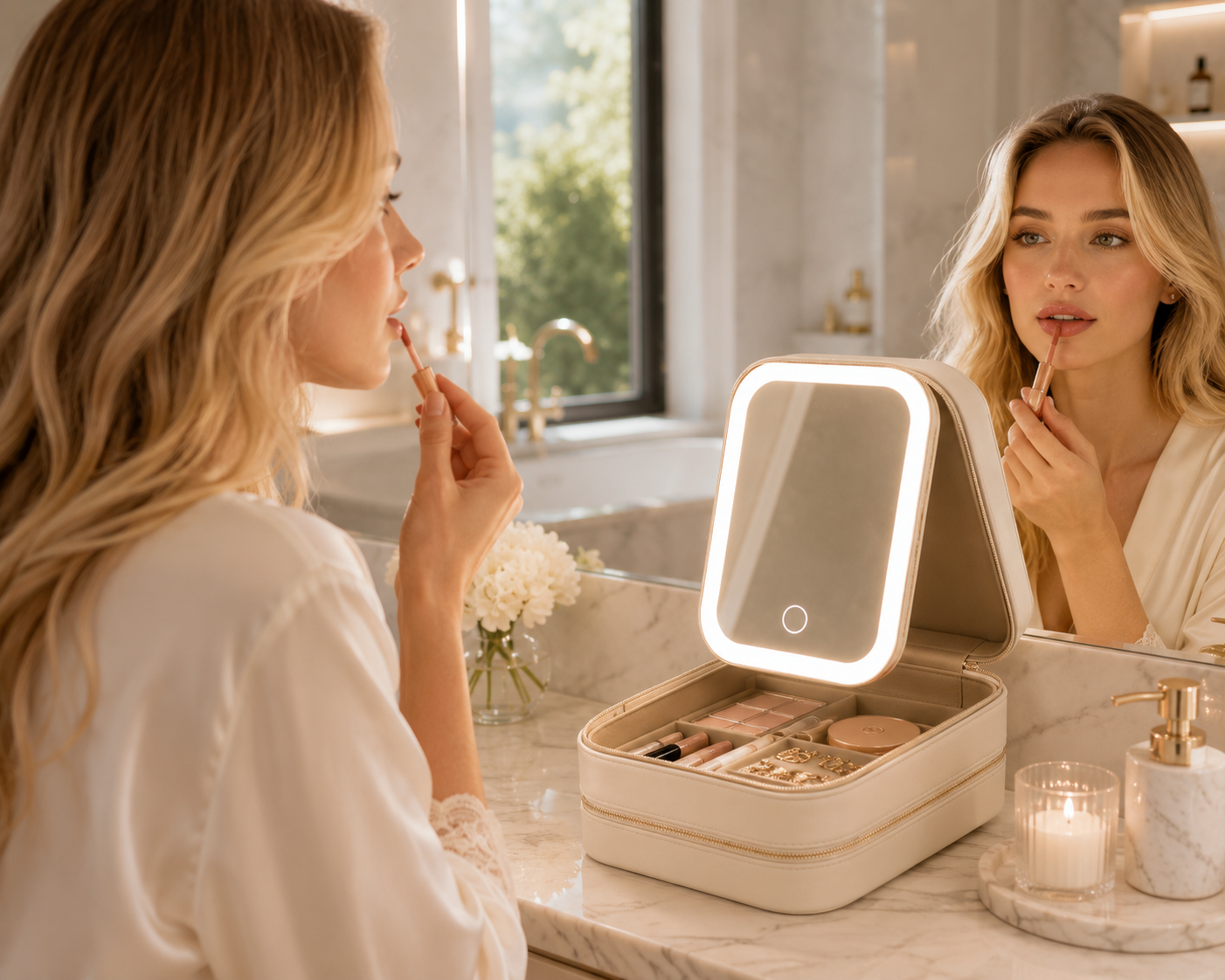 Seranova LumiCase Vanity Organizer — AC1002