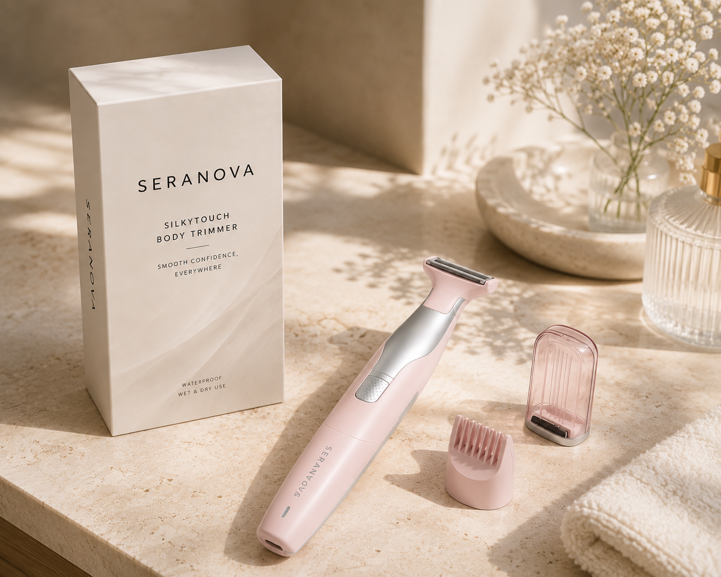Seranova SilkyTouch Body Trimmer — HR1001