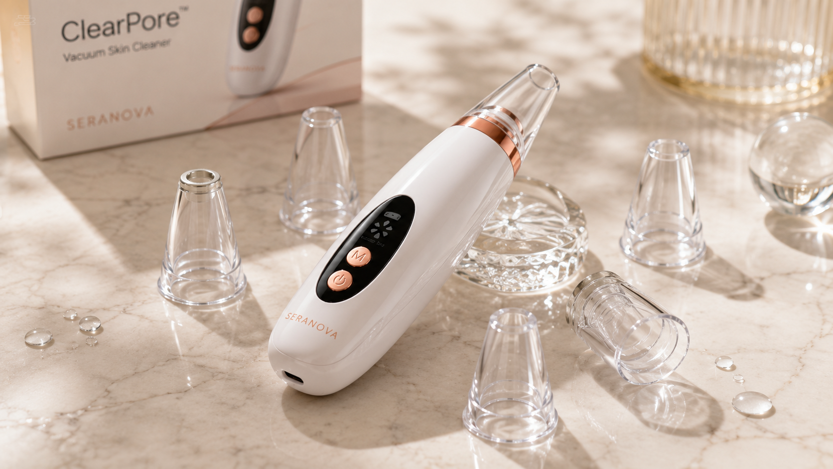 Seranova ClearPore™ Vacuum Skin Cleaner — SK1010