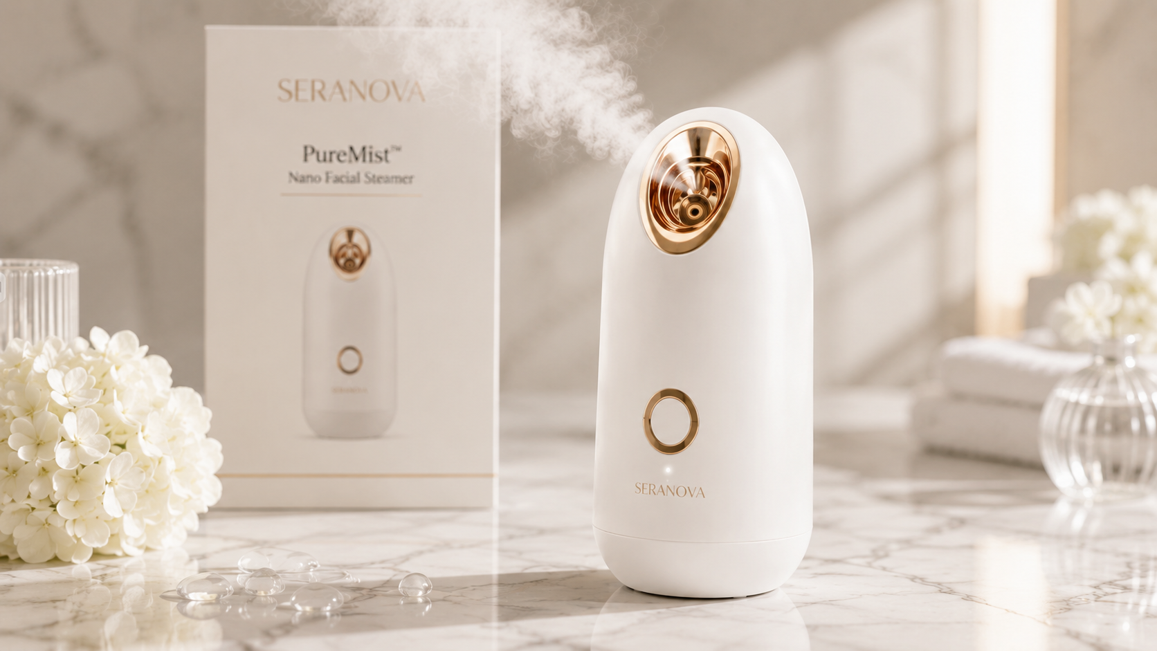 Seranova PureMist™ Nano Facial Steamer — SK1008