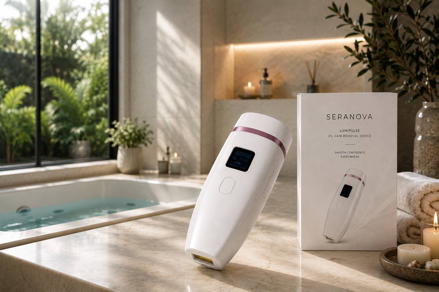 Seranova LumiPulse IPL Hair Removal Device — HR1002